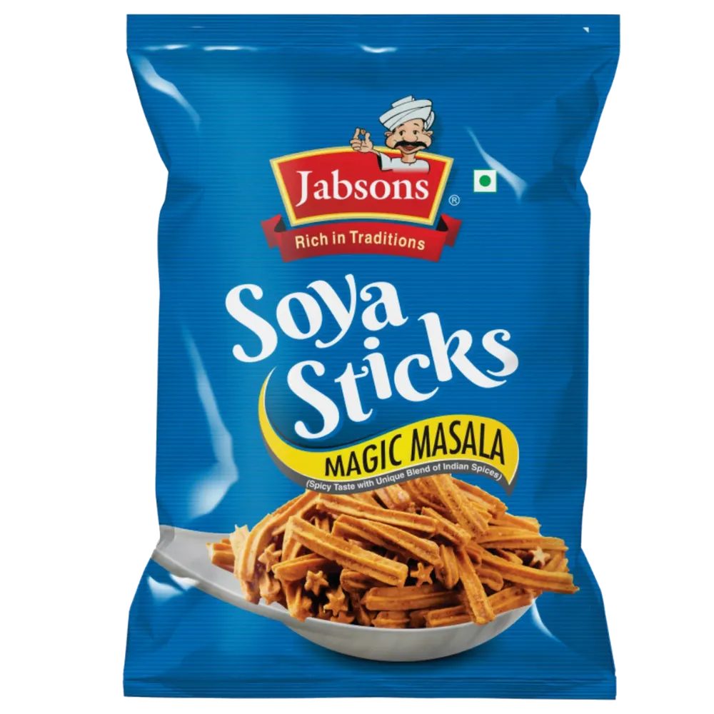 JABSON SOYA STICKS MAGIC MASALA 180 GM