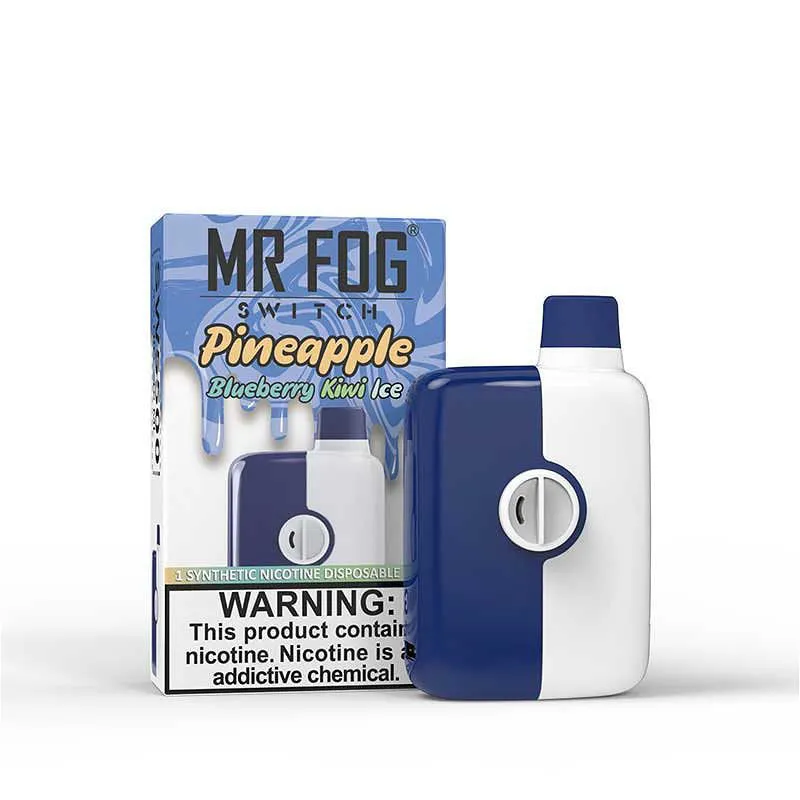 MR FOG 5500 PINEAPPLE BLUEBERRY KIWI ICE