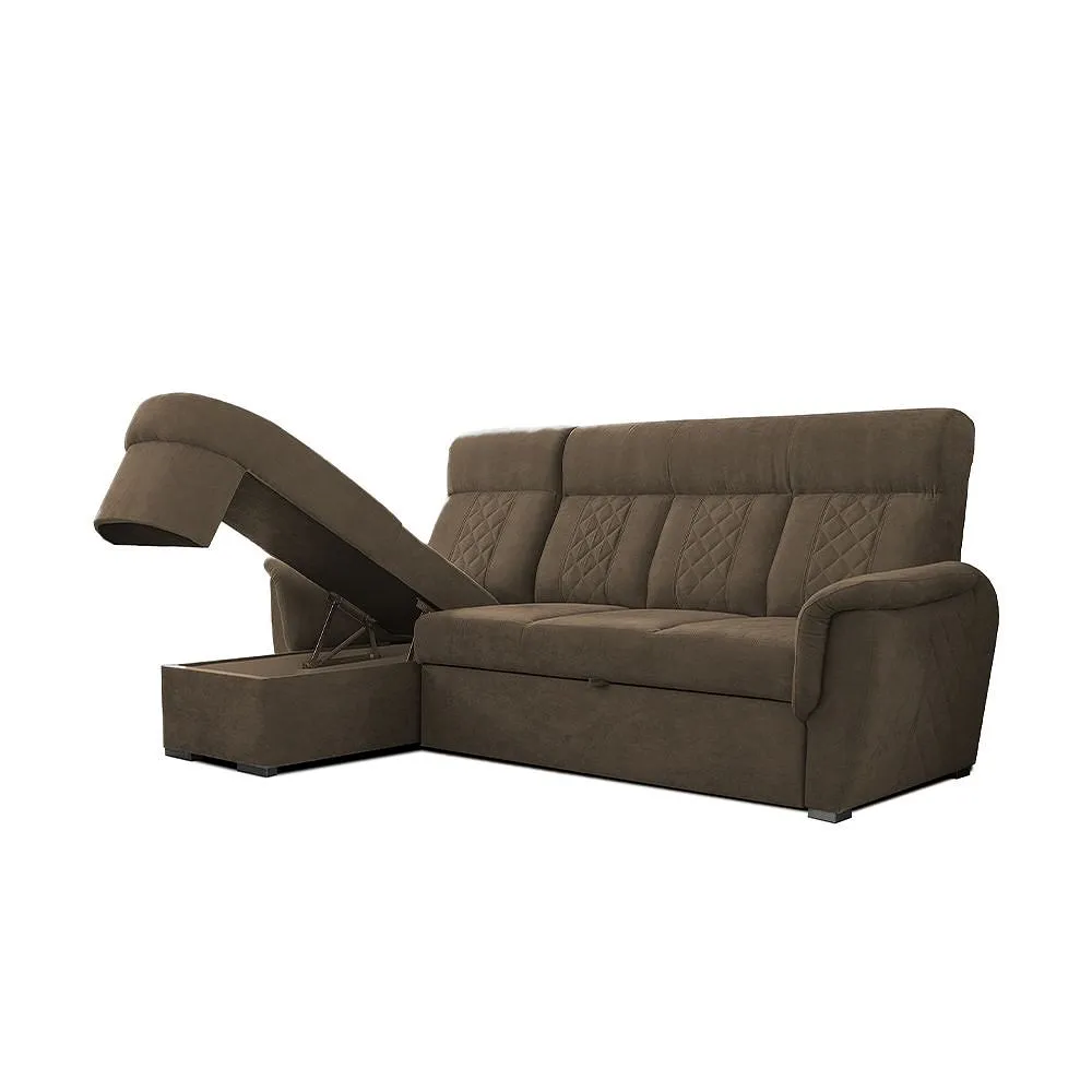 Luzon Brown Sofa Bed