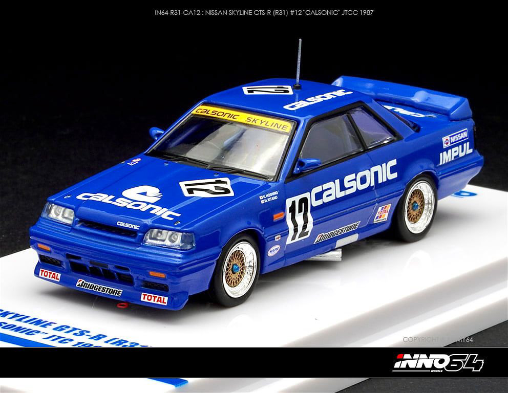 INNO64 | NISSAN SKYLINE GTS-R R31 'CALSONIC'