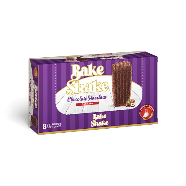 Bake Shake Chocolate Hazelnut Soft Cake 31.5 Gram (8 Pcs Per Box ) - Bake Shake