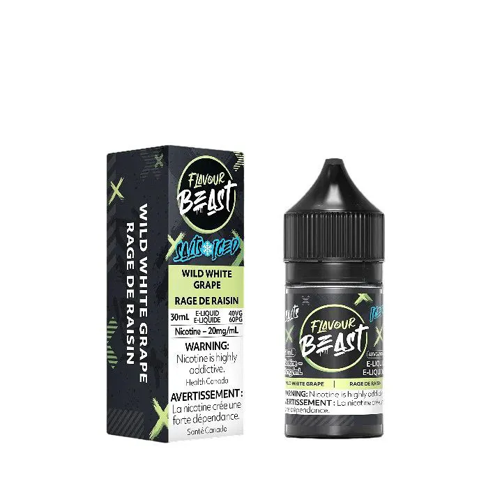 FLAVOUR BEAST E-LIQUID WILD WHITE GRAPE