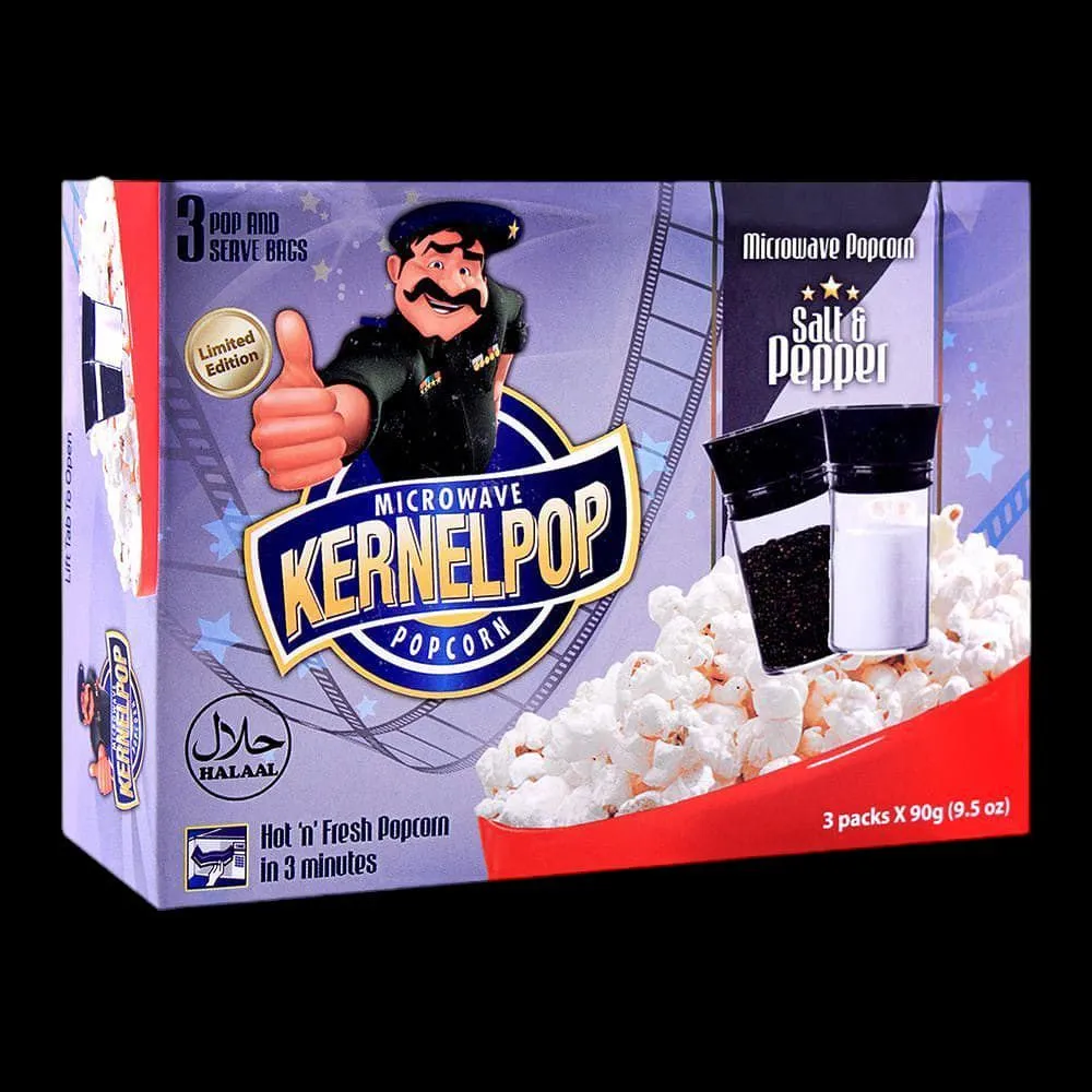 Kernel Pop Corn Salt And Pepper 300G