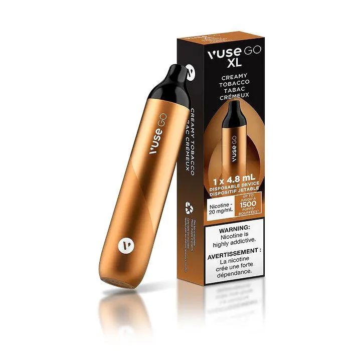 VUSE GO XL 1500 CREAMY TOBACCO