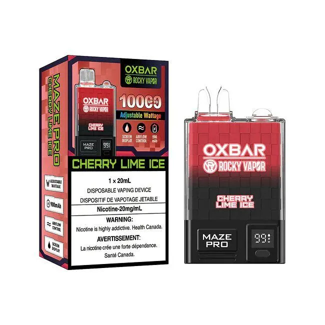 OXBAR MAZE PRO 10000 CHERRY LIME ICE