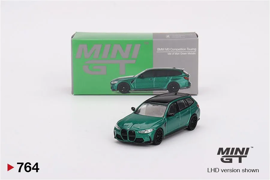 MINIGT | BMW M3 COMPETITION TOURING | ISLE OF MAN | GREEN METALLIC