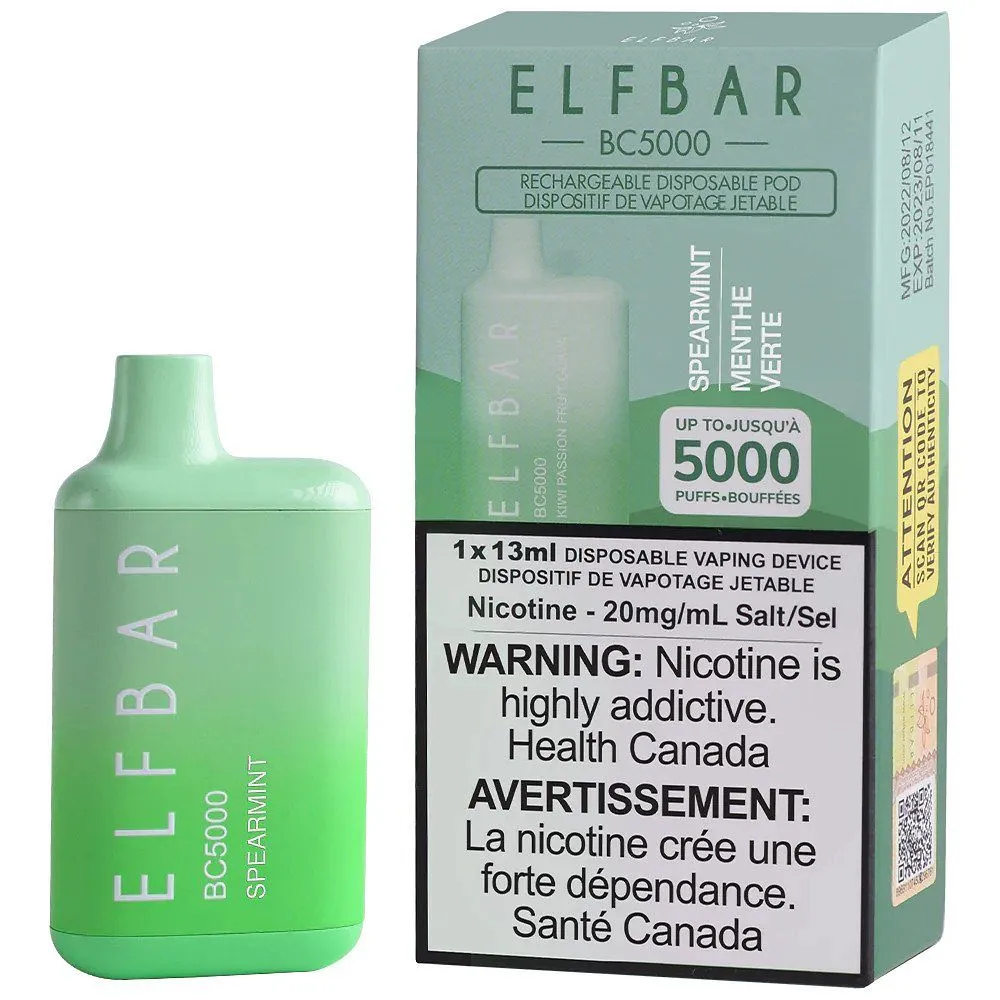 ELFBAR 5000 SPEARMINT