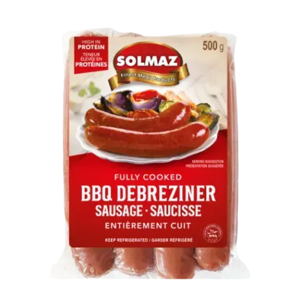 BBQ Debreziner Sausage Solmaz (500g x 10)