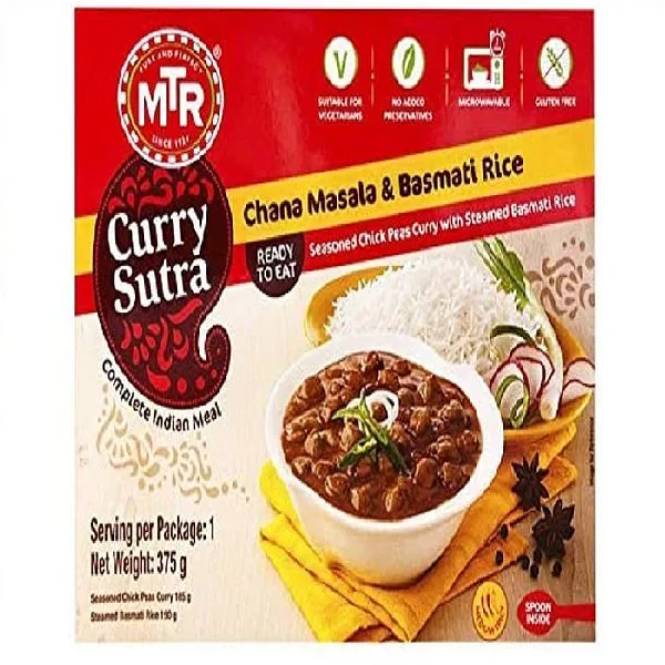 MTR R2E Chana Masala with Basmati Rice 375g