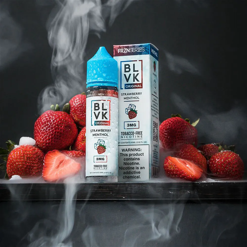 BLVK STRAWBERRY MINTHOL 60ML