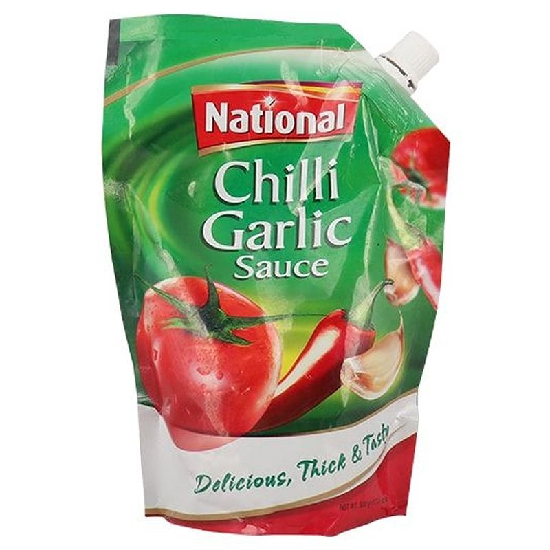 National Chili Garlic Sauce 800g Jalal Sons Lahore