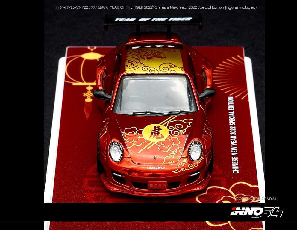 INNO64 | PORSCHE 997 LBWK | CHINESE NEW YEAR 2022