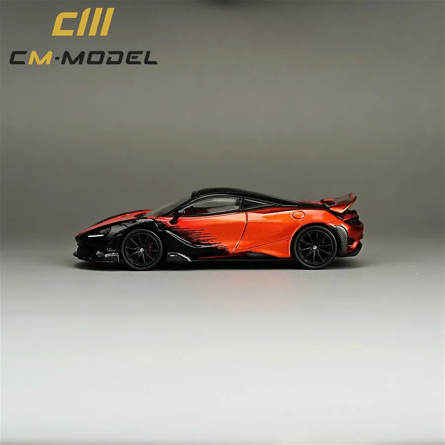 CM MODEL | McLAREN 765LT | ORANGE/BLACK