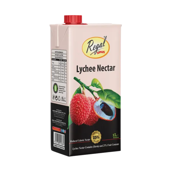 Regal Siprus Lychee Tetra 1000 ML (12 Packs)