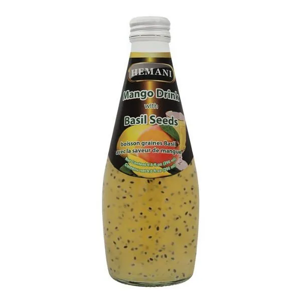 Hemani Mango Drink With Basil Seeds 24Units