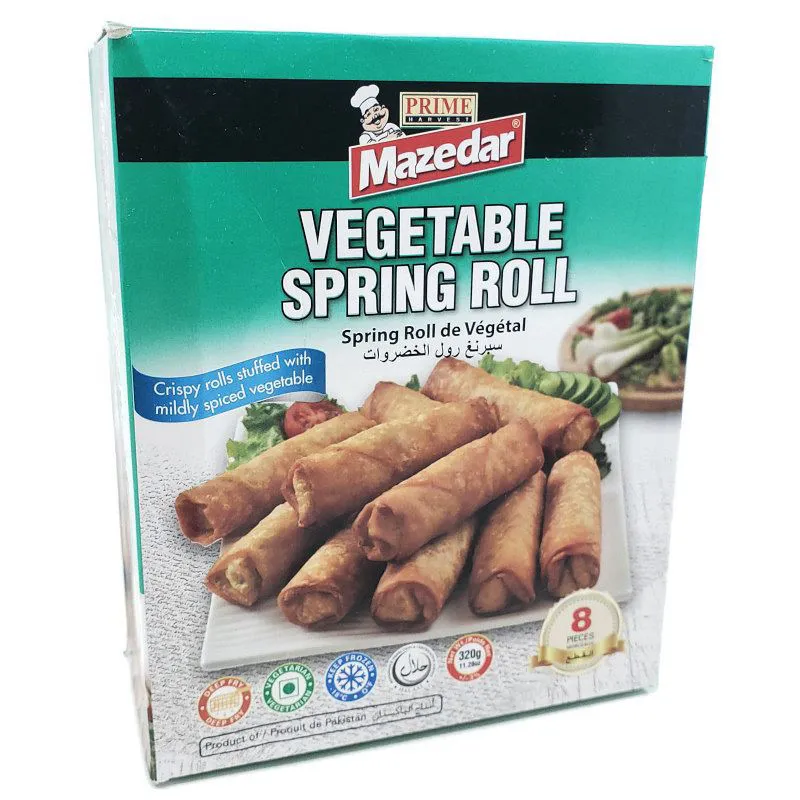 Mazedar Prime Frozen Veg Spring Roll 8s 320g