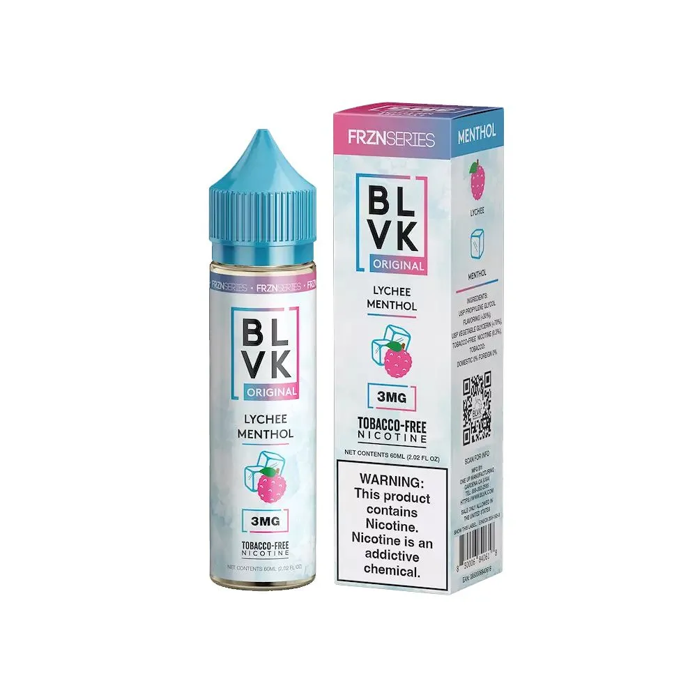 BLVK LYCHEE MINTHOL 60ML