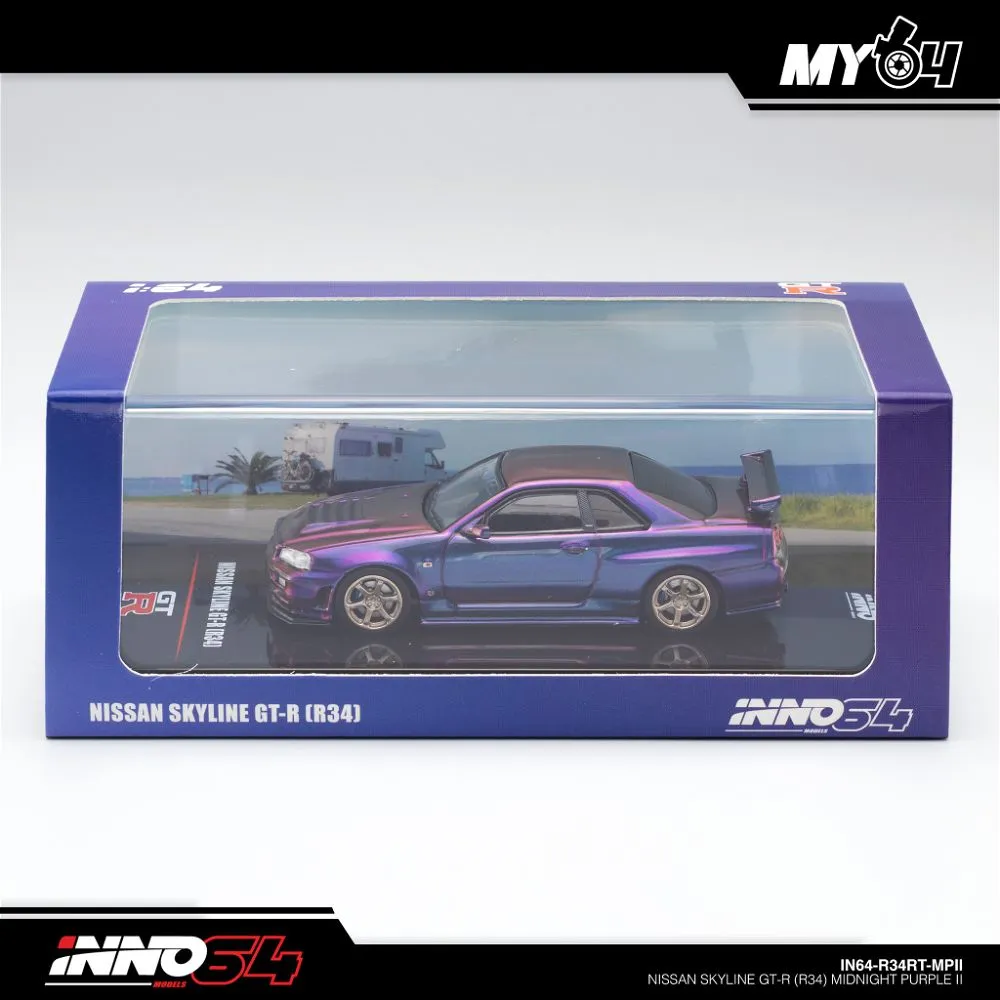 INNO64 | NISSAN SKYLINE GT-R R34 MAGIC PURPLE II