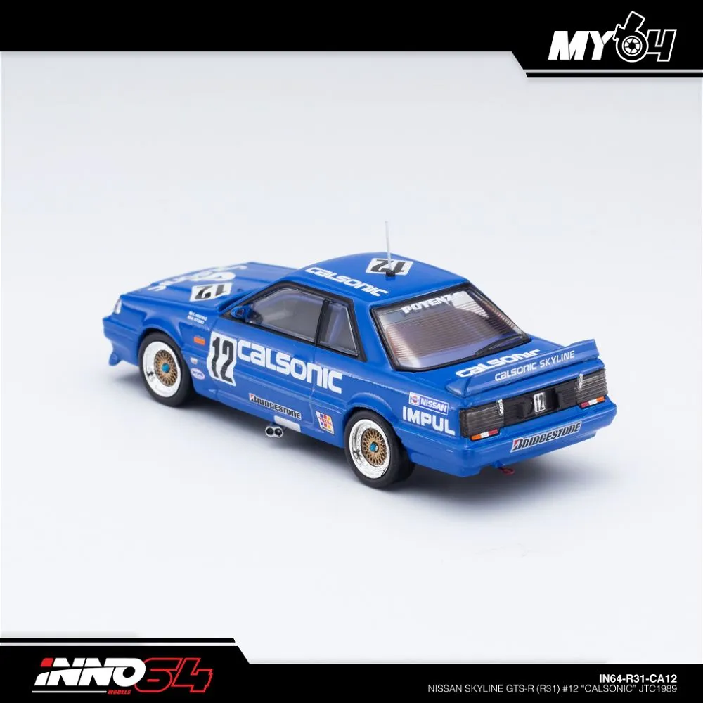 INNO64 | NISSAN SKYLINE GTS-R R31 'CALSONIC'