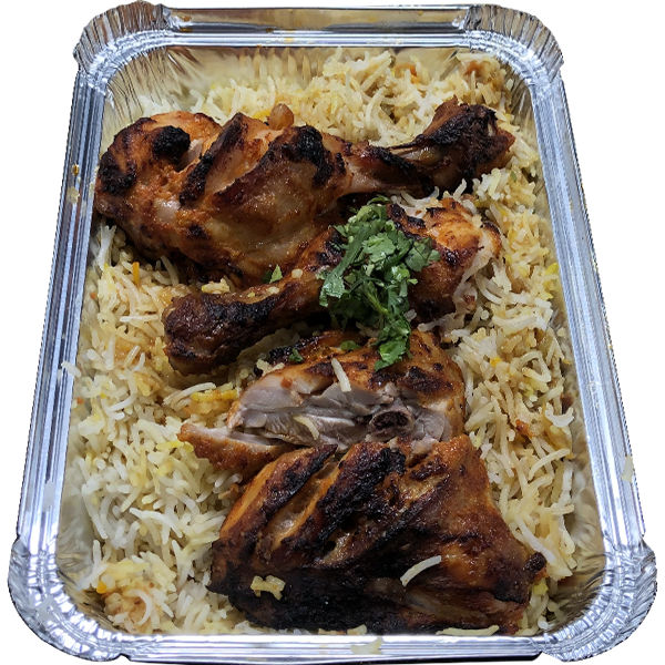 Tandoori Chicken Biryani (Large Tray)