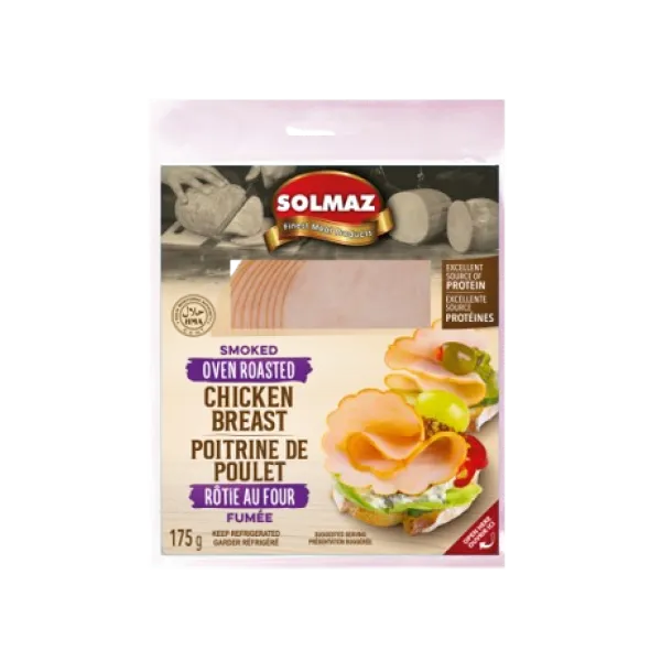 Smoked Oven Roasted Chicken Breast - Free Weight Solmaz ( x 1)