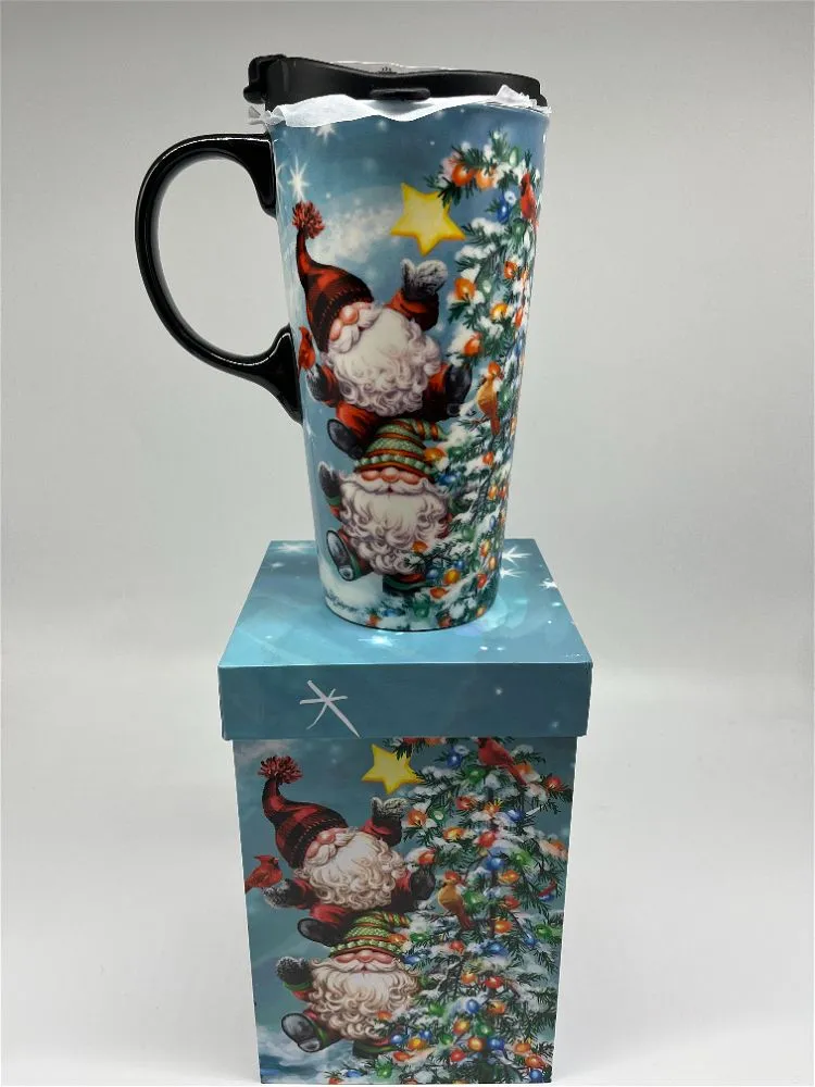 Christmas Gnomes Boxed Mug