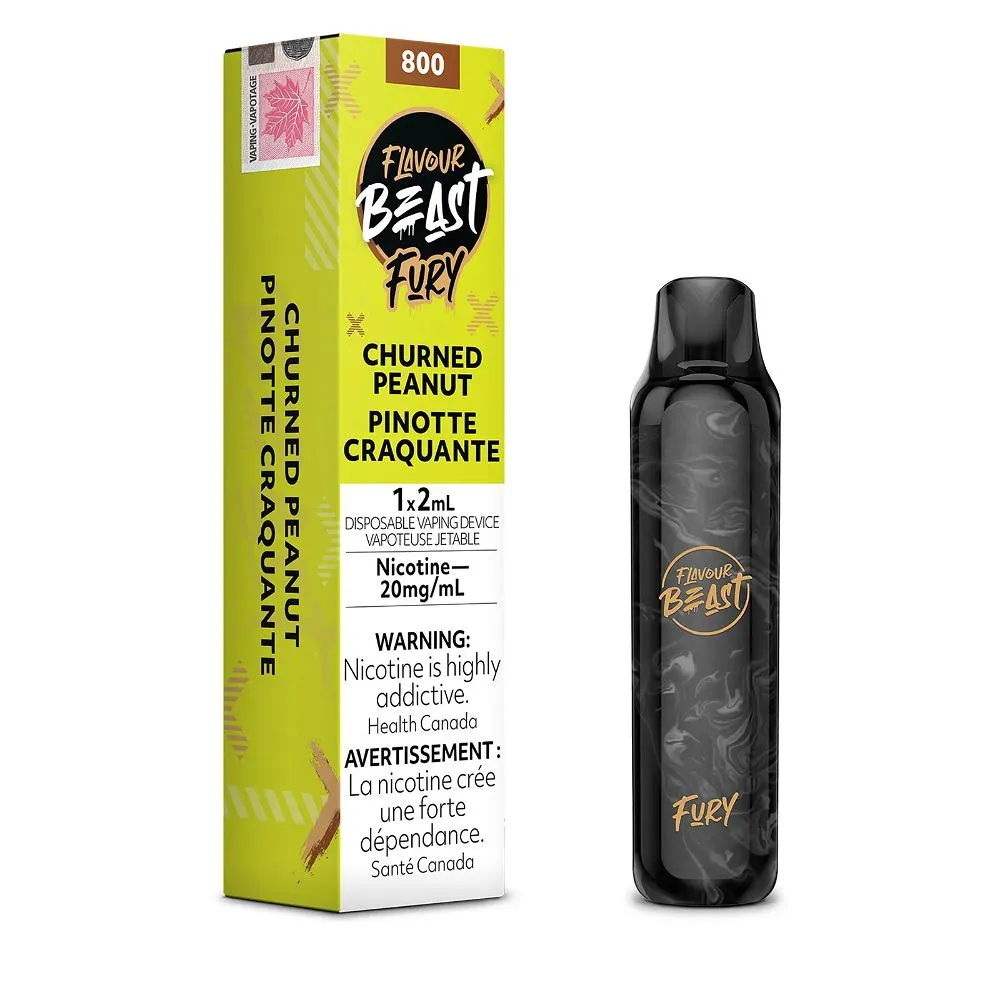 FLAVOUR BEAST 800 FURY CHURNED PEANUT