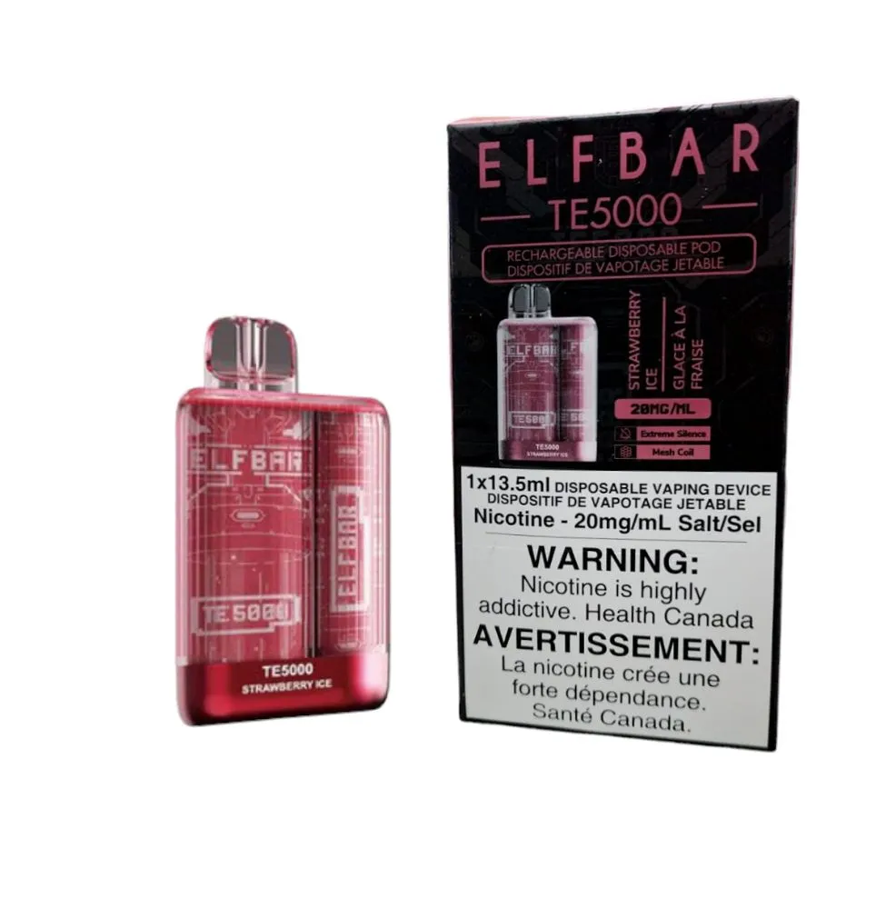 ELFBAR 5000 STRAWBERRY ICE