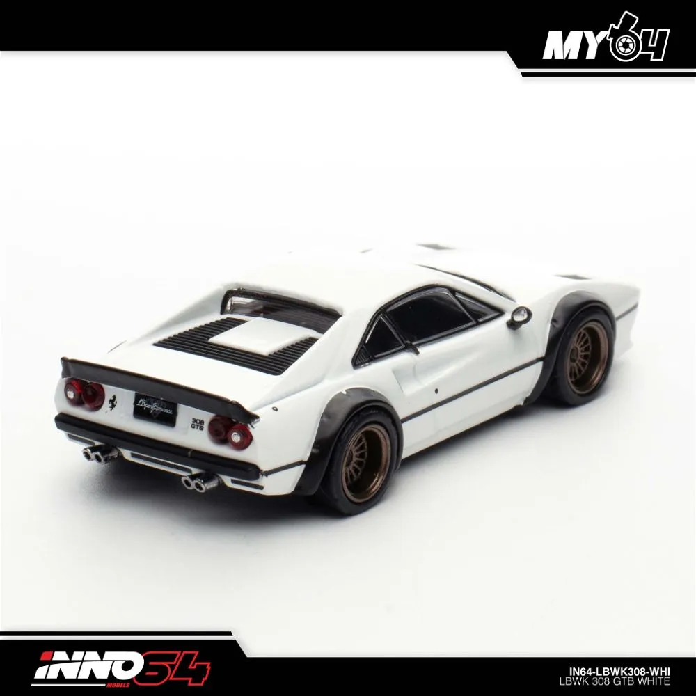 INNO64 | FERRARI 308 GTB LBWK | WHITE