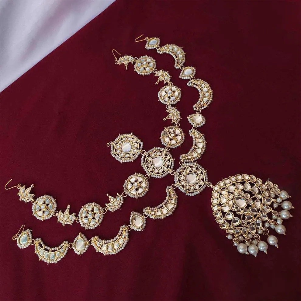 Mathapatti Double Layer Kundan Style