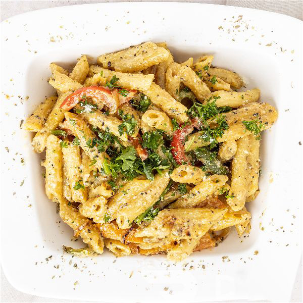 Penne De La Casa Vegetarian (Small Tray)