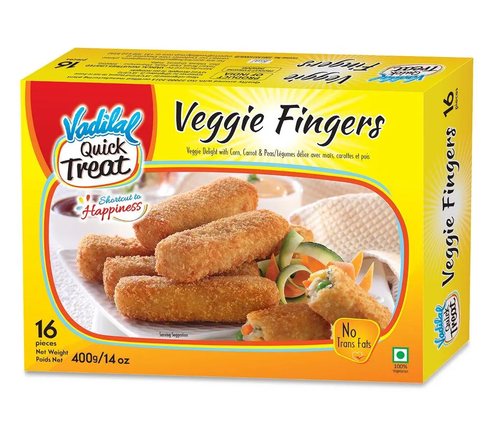 Vadilal Frozen Veg Finger 400g