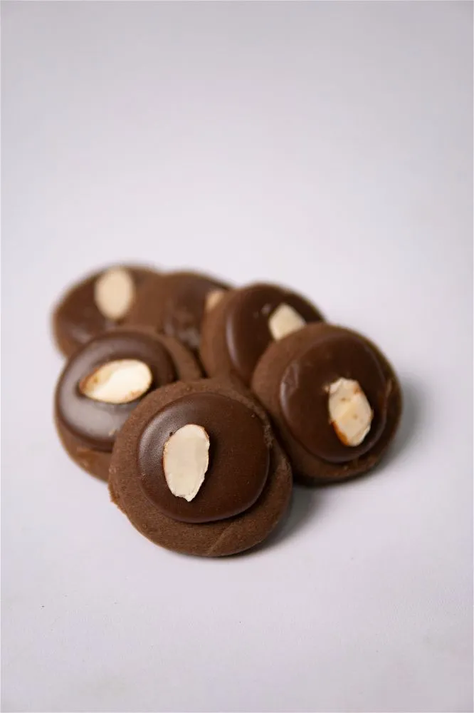 Almond Chocolate Gol Biscuit