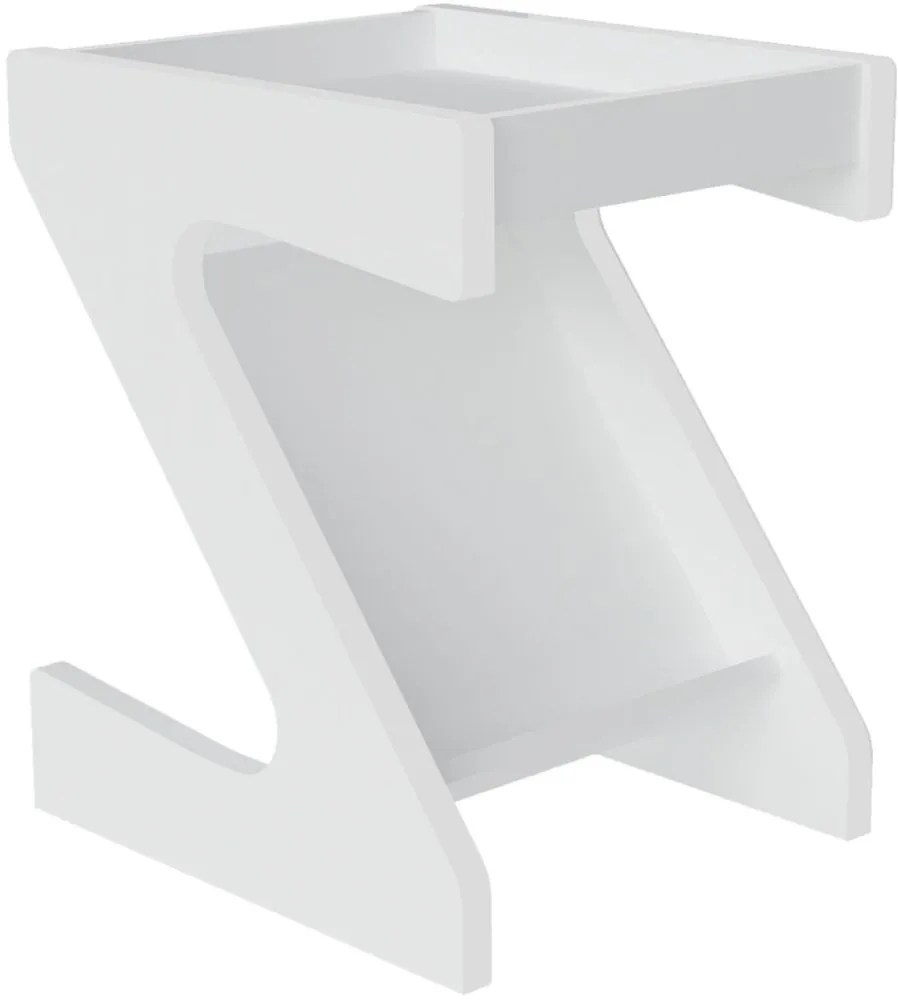 Z Side Table White