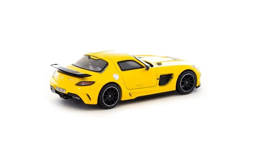 TARMAC WORKS | MERCEDES BENZ SLS AMG COUPE BLACK SERIES | YELLOW