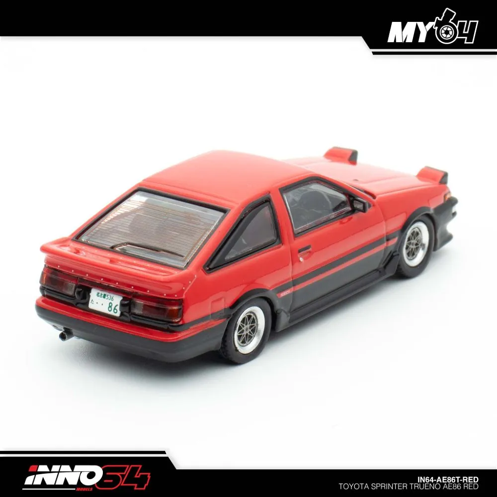 INNO64 | TOYOTA AE86 SPRINTER TRUENO RED