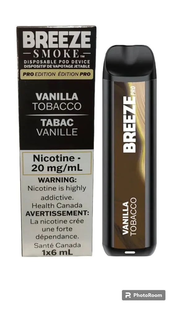 BREEZE 2000 VANILA TOBACCO