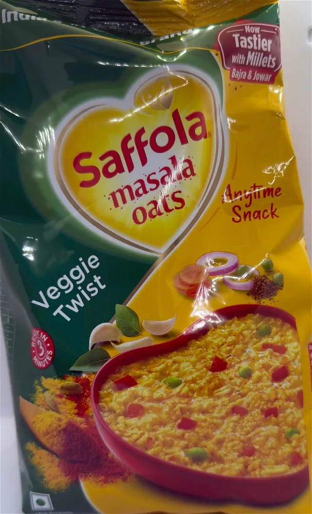 SAFFOLA VEGGIE TWIST MASALA OATS