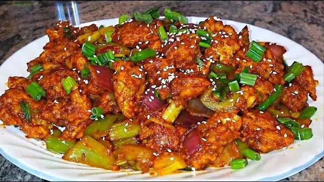 Chicken With Chillie Dry