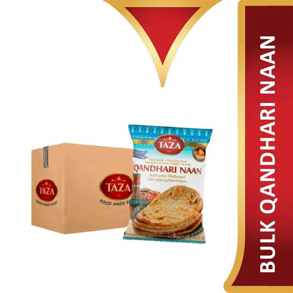 TAZA Bulk Qandhari Naan 3x12