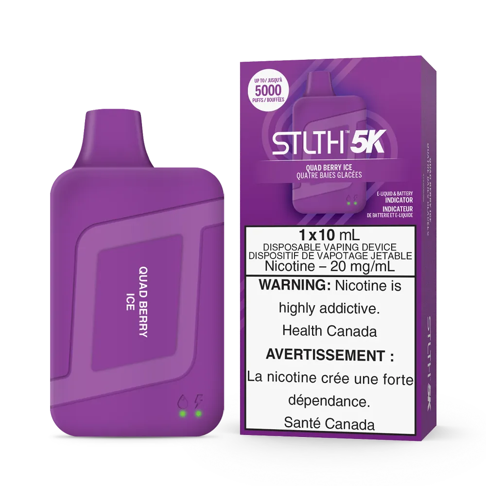 STLTH 5000 QUAD BERRY ICE