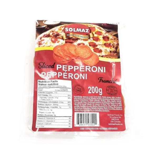 Solmaz Sliced Pepperoni 200g