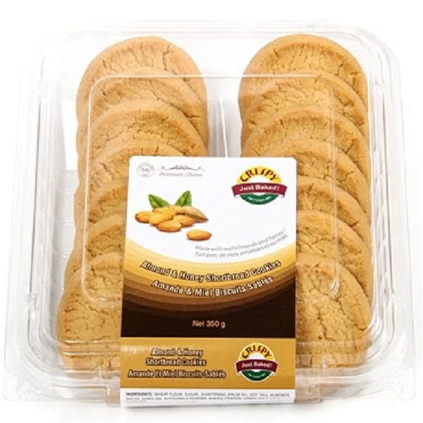 Crispy Cookies Almond Honey 350g