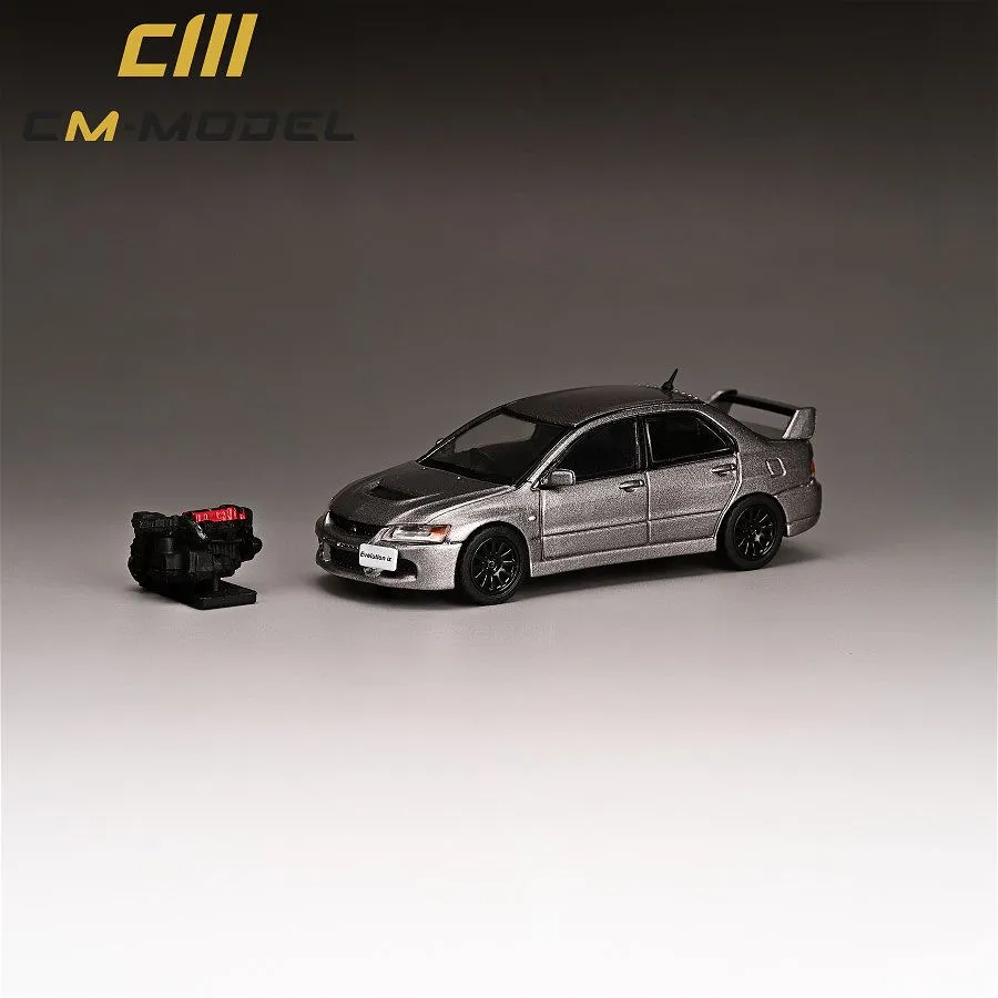 CM MODEL | MITSUBISHI LANCER EVOLUTION IX | METALLIC GREY