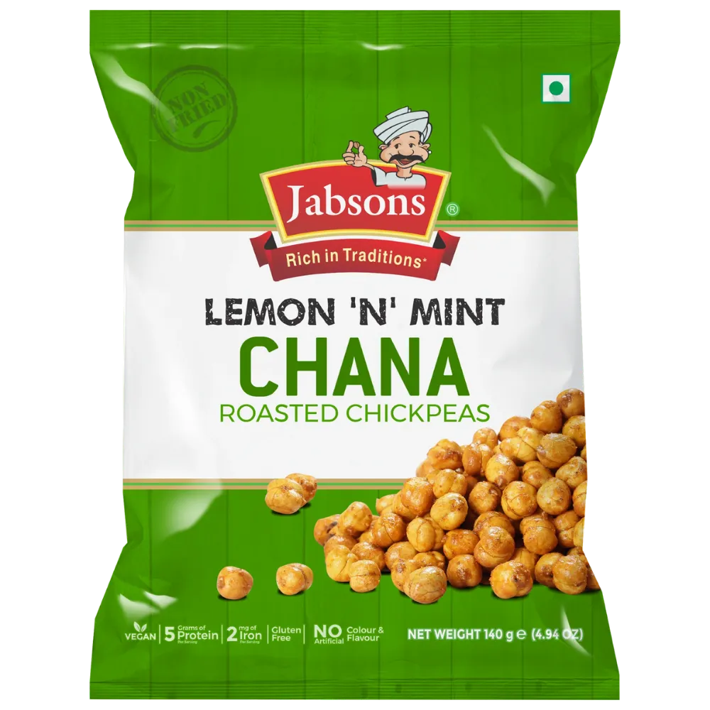 JABSON LEMON MINT CHANA 140 GM