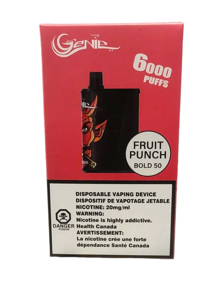 GENIE 6000 BOLD 50 FRUIT PUNCH