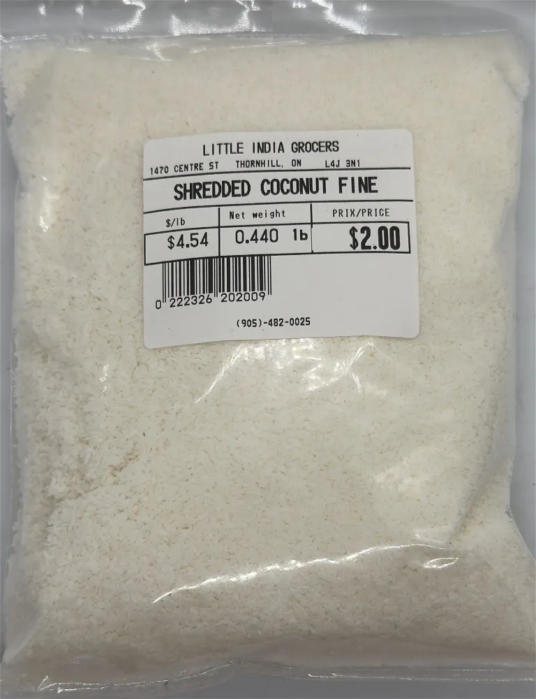 COCONUT SHREDDED FINE 200GM(PER LB()