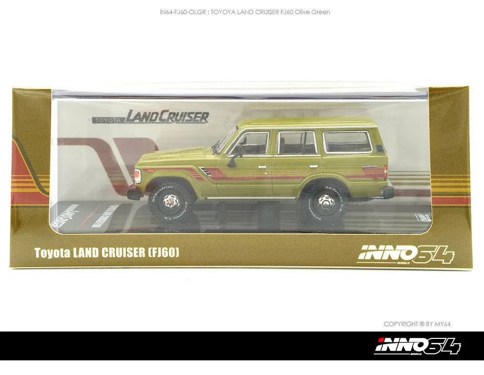 INNO64 | TOYOTA LANDCRUISER LC60 'OLIVE'