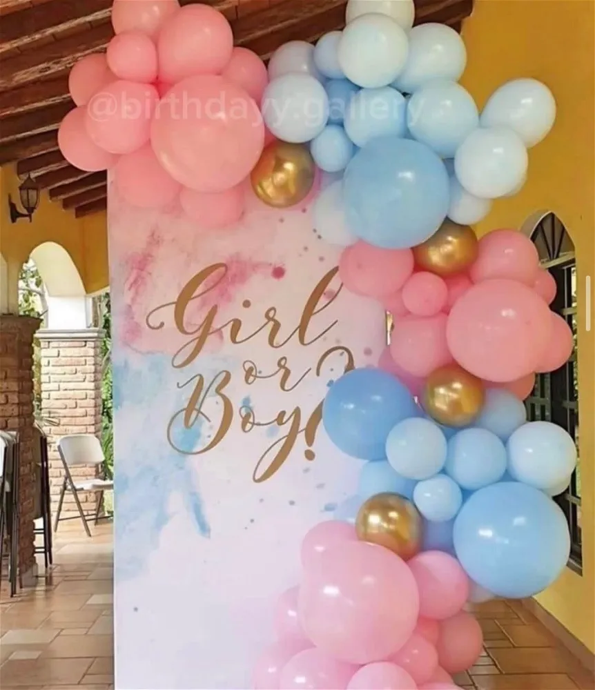 Gender Reveal Birthday Theme