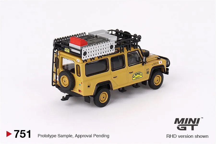 MINI GT | LAND ROVER DEFENDER 110 | 1989 CAMEL TROPHY TEAM JAPAN